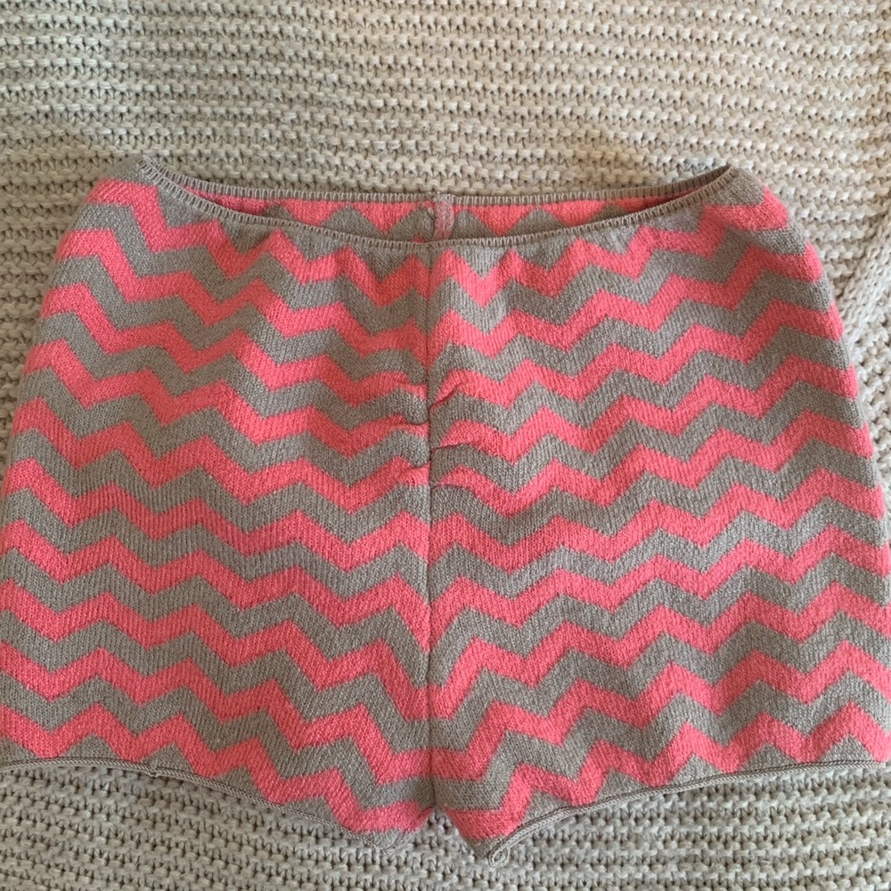 Capezio girls chevron dance shorts